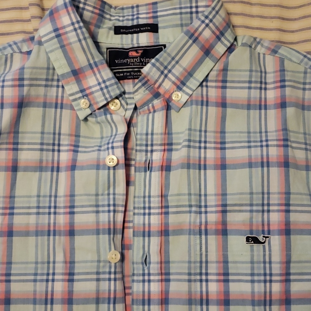 Vineyard Vines slim fit tucker shirt